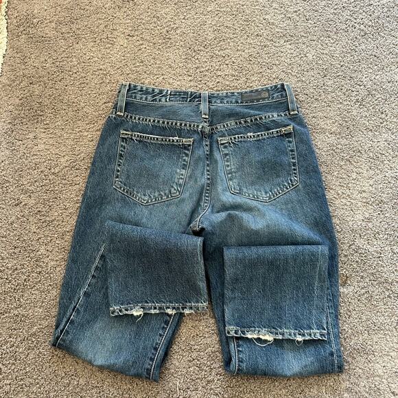 AG The Isabelle High Rise Crop Straight Jeans - Picture 7 of 8